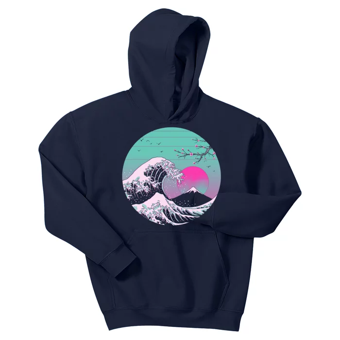 Great Vapor Aesthetics Kids Hoodie