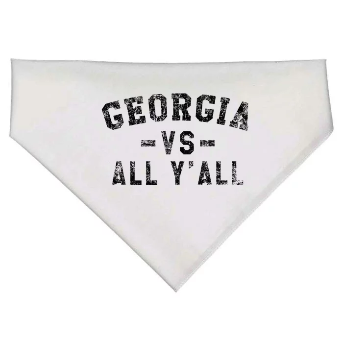 Georgia Vs All Yall USA-Made Doggie Bandana