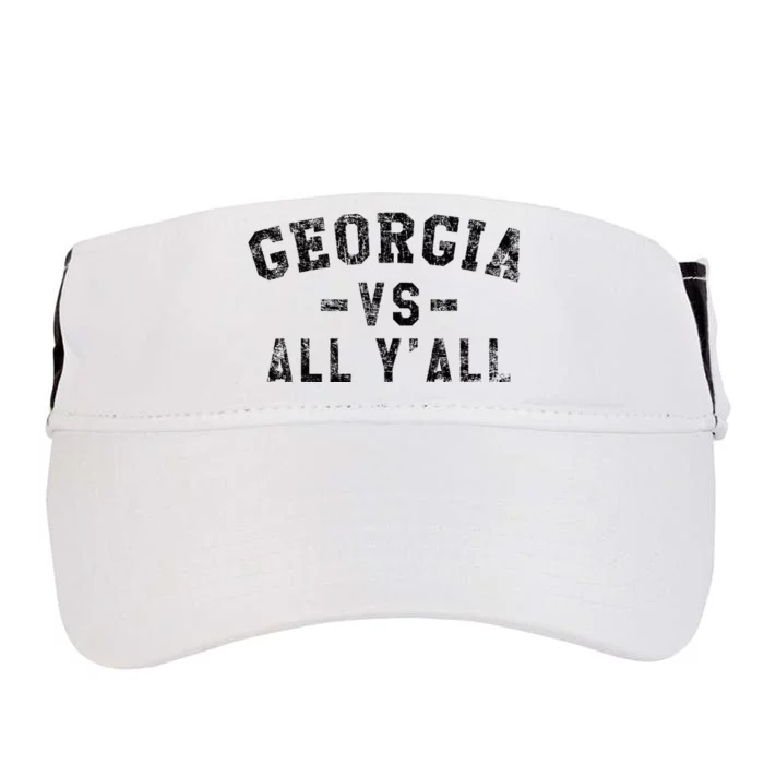 Georgia Vs All Yall Adult Drive Performance Visor