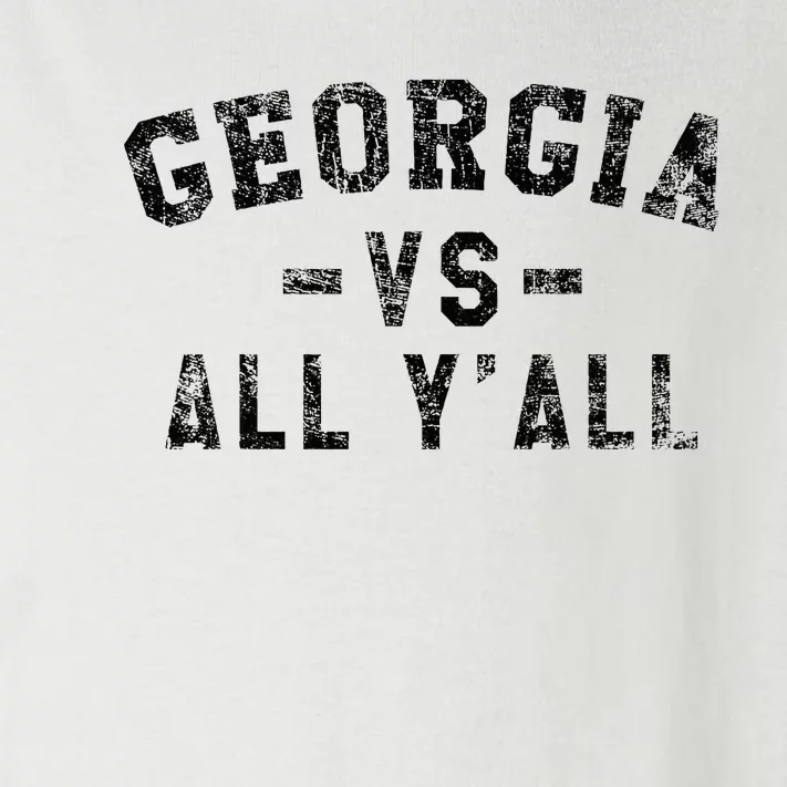 Georgia Vs All Yall Toddler Long Sleeve Shirt