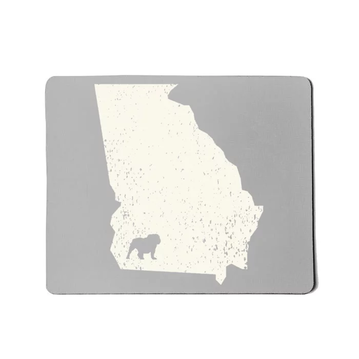 Georgia vs All Yall Retro Vintage Mousepad