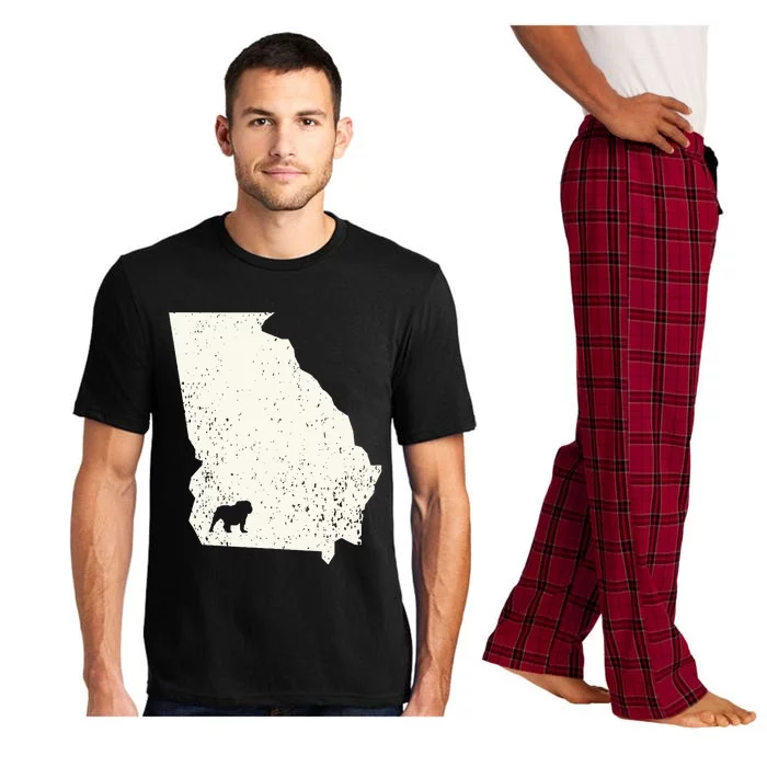 Georgia vs All Yall Retro Vintage Pajama Set