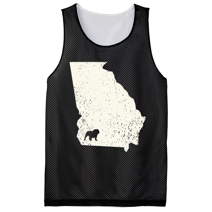 Georgia vs All Yall Retro Vintage Mesh Reversible Basketball Jersey Tank