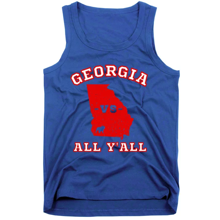 Georgia Vs All Yall Retro Vintage Tank Top