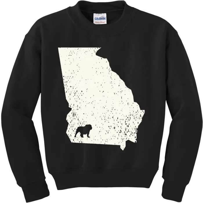 Georgia vs All Yall Retro Vintage Kids Sweatshirt