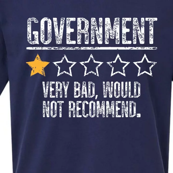 Government Very Bad Would Not Recommend Sueded Cloud Jersey T-Shirt