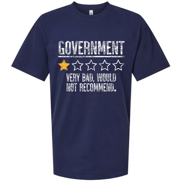 Government Very Bad Would Not Recommend Sueded Cloud Jersey T-Shirt