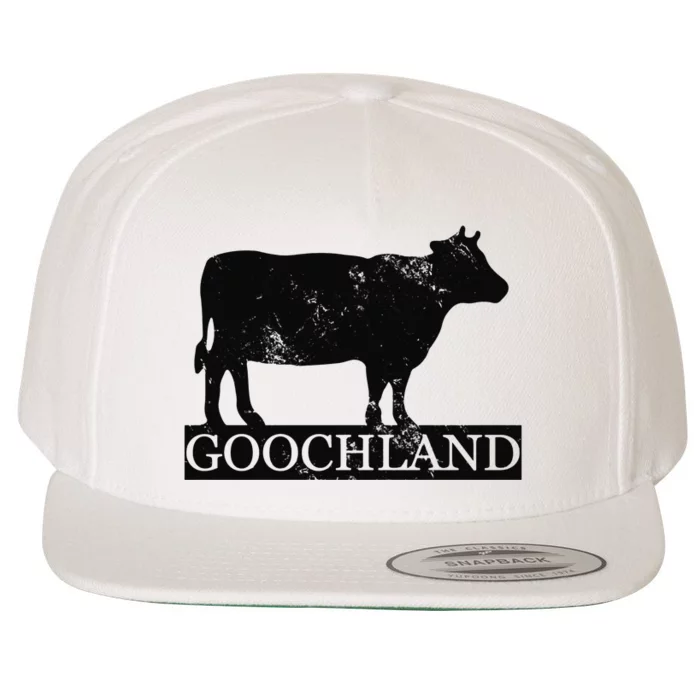 Goochland Vintage Cow Wool Snapback Cap