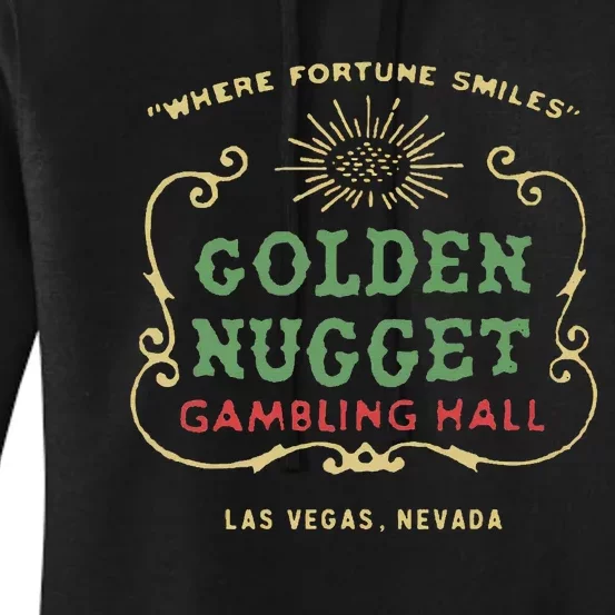 Golden Vegas Casino Hotel Women's Pullover Hoodie