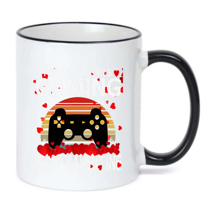 Gamer Valentines Day Video Games Funny Gaming Black Color Changing Mug