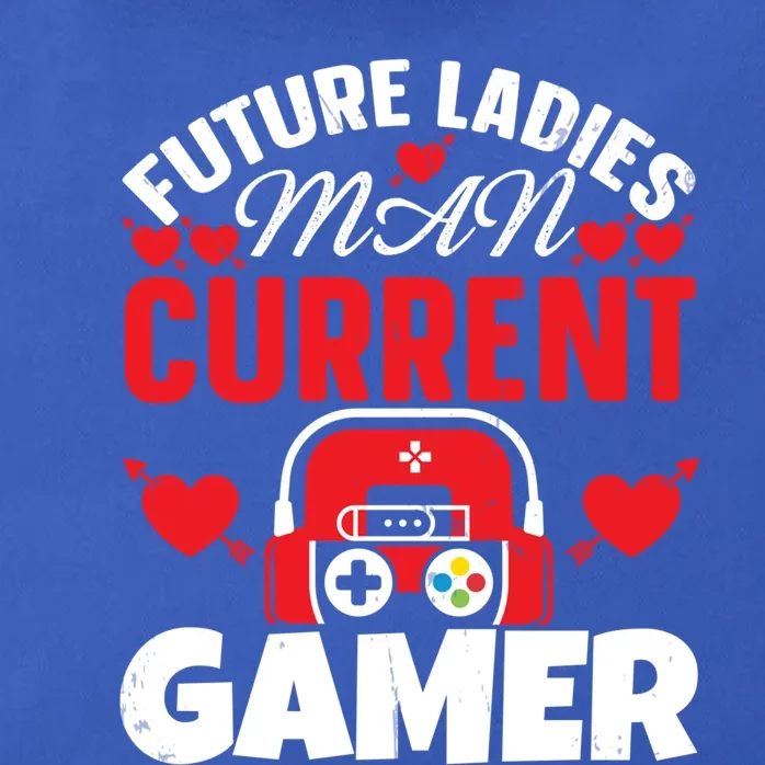 Gamer Valentine's Day A Future Ladies Current Gamer Gift Zip Tote Bag