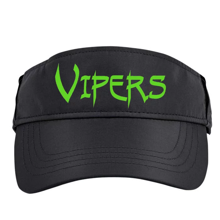 Go Vipers Football Baseball Basketball Cheer Team Fan Spirit Adult Drive Performance Visor