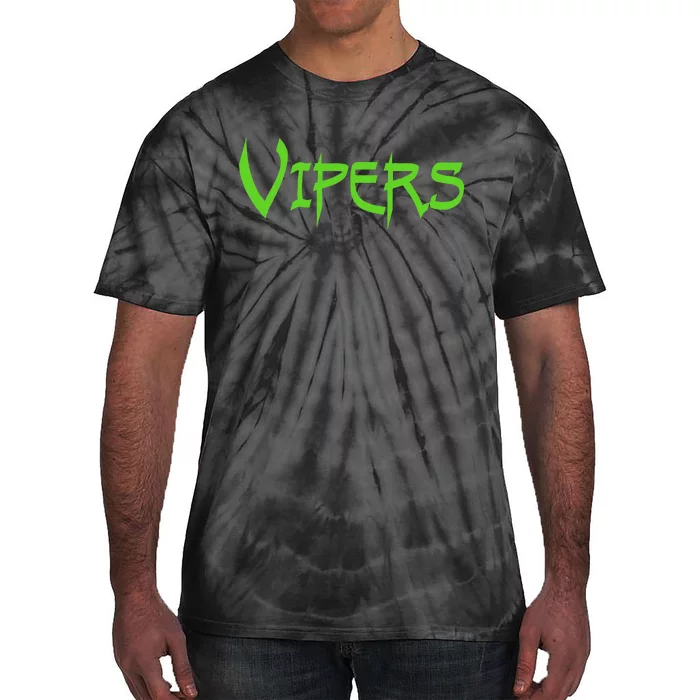 Go Vipers Football Baseball Basketball Cheer Team Fan Spirit Tie-Dye T-Shirt