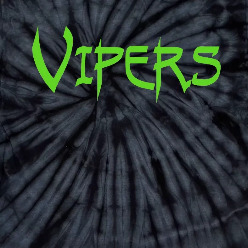 Go Vipers Football Baseball Basketball Cheer Team Fan Spirit Tie-Dye T-Shirt