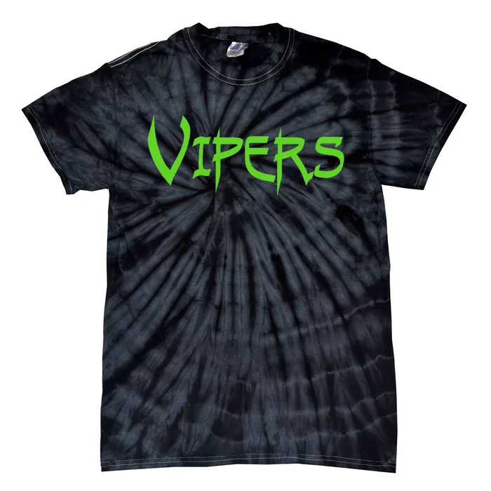 Go Vipers Football Baseball Basketball Cheer Team Fan Spirit Tie-Dye T-Shirt