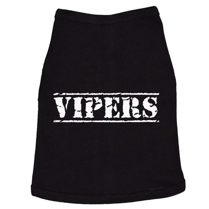 Go Vipers Football Baseball Basketball Cheer Team Fan Spirit Doggie Tank