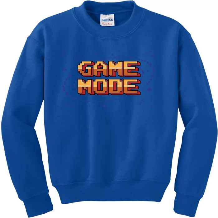 Gamer Video Game Mode On Funny Gaming Gift Kids Sweatshirt