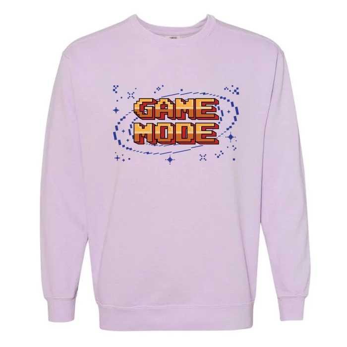 Gamer Video Game Mode On Funny Gaming Gift Garment-Dyed Sweatshirt