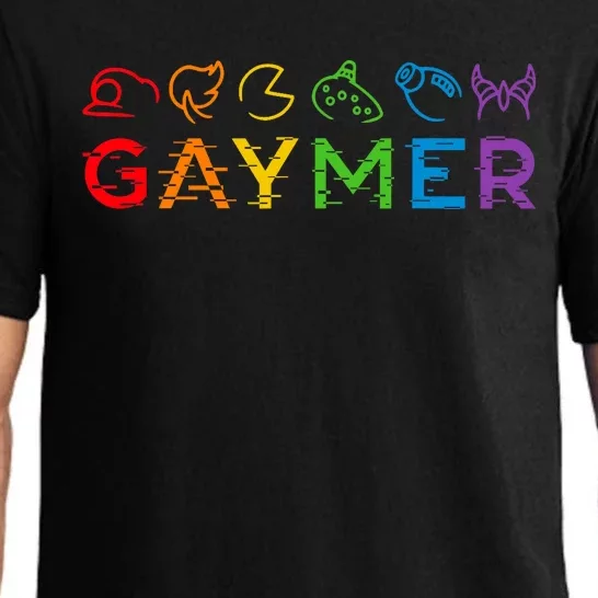 Gaymer Video Game LGBT Heartbeat Gamer Pride Month Pajama Set