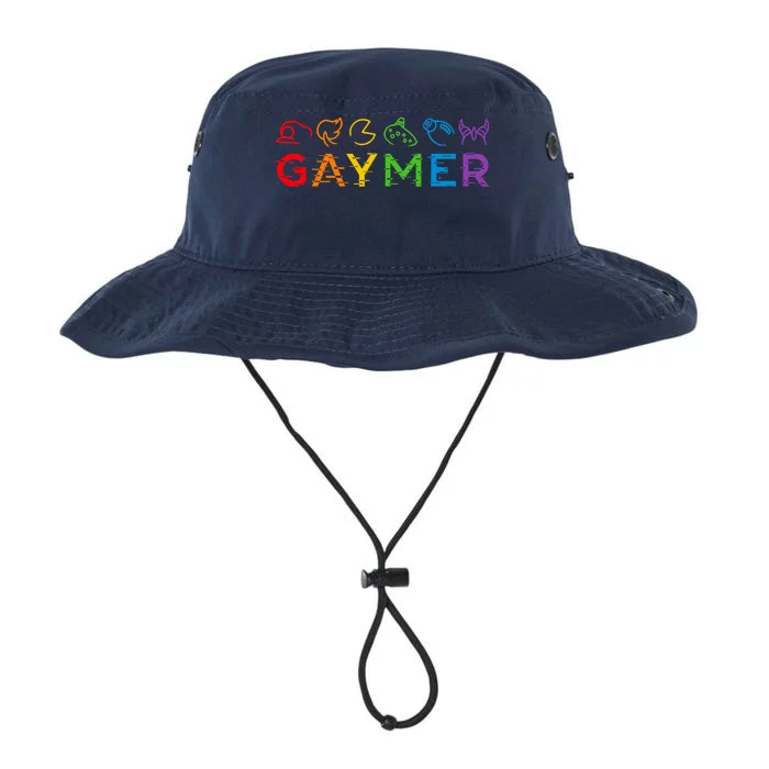 Gaymer Video Game LGBT Heartbeat Gamer Pride Month Legacy Cool Fit Booney Bucket Hat