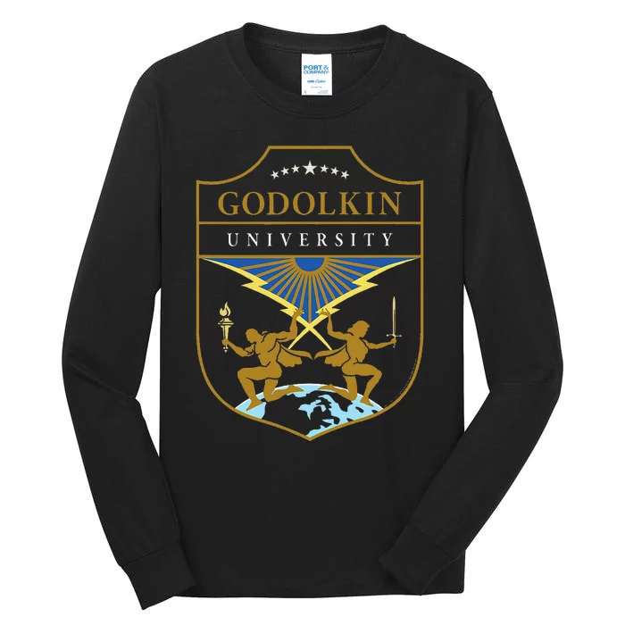 Gen V Godolkin University Crest Tall Long Sleeve T-Shirt