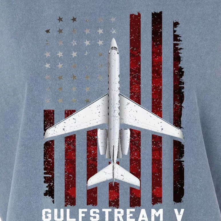 Gulfstream V G5 Jet G5 Plane Gulfstream 5 Gulfstream Gv Garment-Dyed Women's Muscle Tee