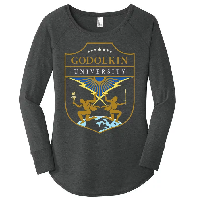 Gen V Godolkin University Crest Women's Perfect Tri Tunic Long Sleeve Shirt