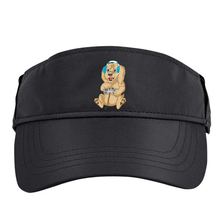 Goldendoodle Video Gamer Adult Drive Performance Visor