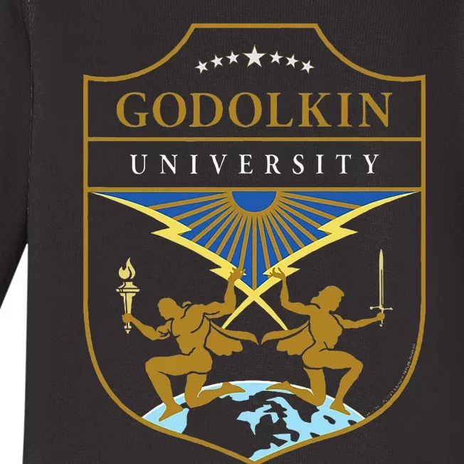 Gen V Godolkin University Crest Baby Long Sleeve Bodysuit