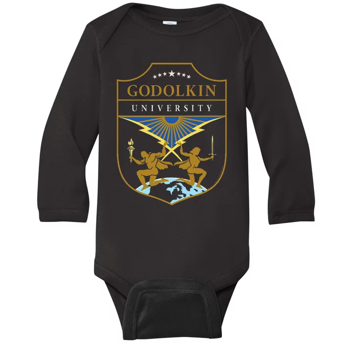 Gen V Godolkin University Crest Baby Long Sleeve Bodysuit