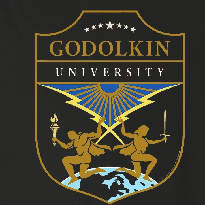 Gen V Godolkin University Crest Toddler Long Sleeve Shirt