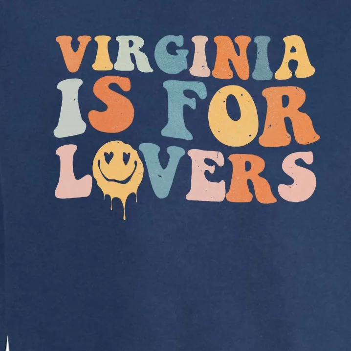 Groovy Virginia Is For The Lovers Garment-Dyed Sweatshirt