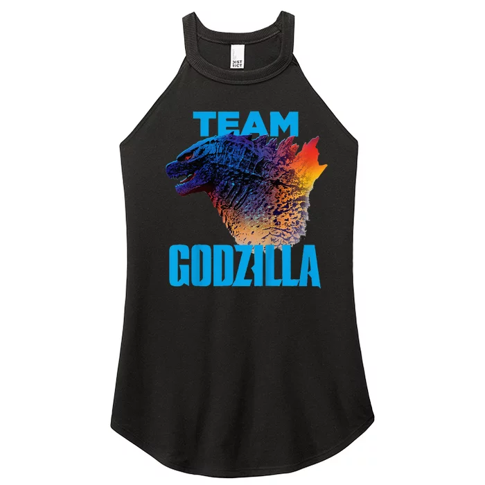 Godzilla vs Kong Offici.al Team Godzilla Neon Women’s Perfect Tri Rocker Tank