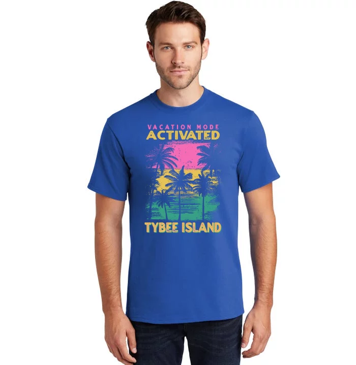 Georgia Vacation Mode Activated Tybee Island Gift Tall T-Shirt