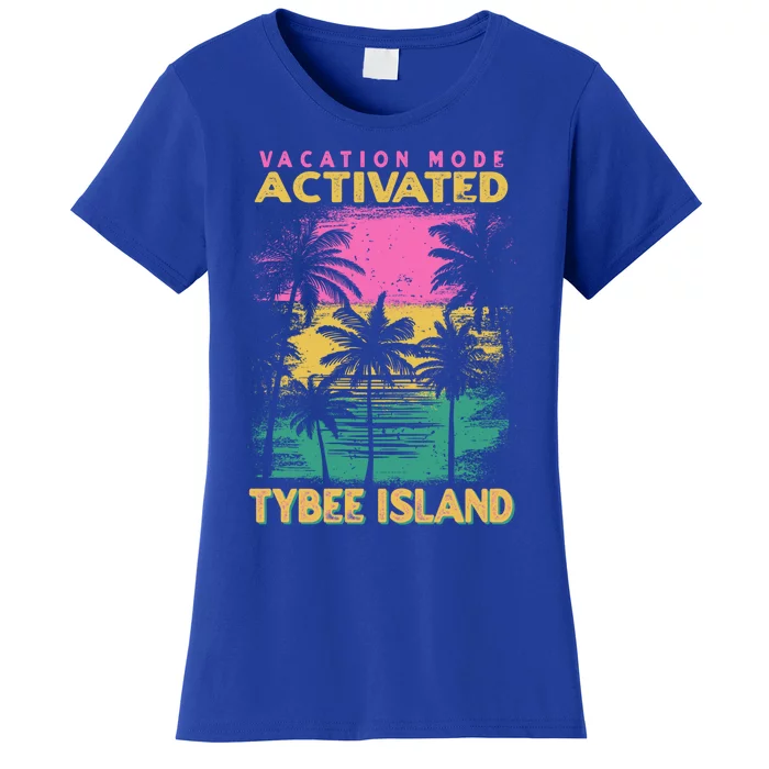 Georgia Vacation Mode Activated Tybee Island Gift Women's T-Shirt