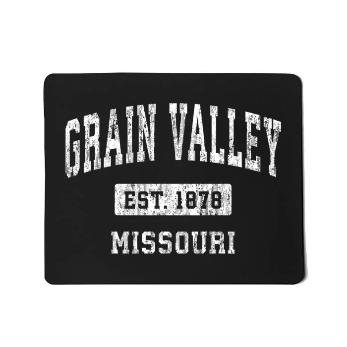 Grain Valley Missouri Mo Vintage Sports Mousepad