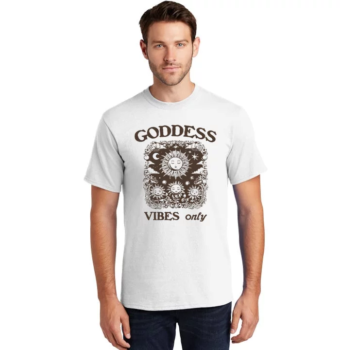 Goddess Vibes Only Aztec Sun Vintage Tall T-Shirt