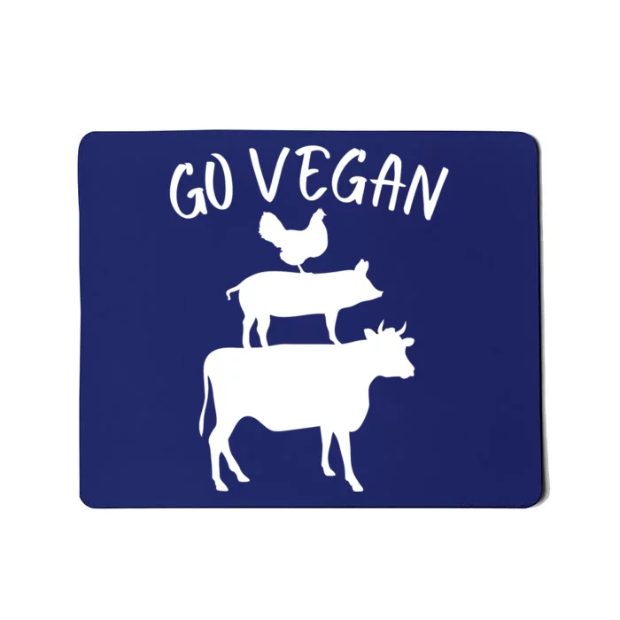 Go Vegan Or Go Home Vegetarian Go Vegan Funny Vegan Veganism Diet Mousepad