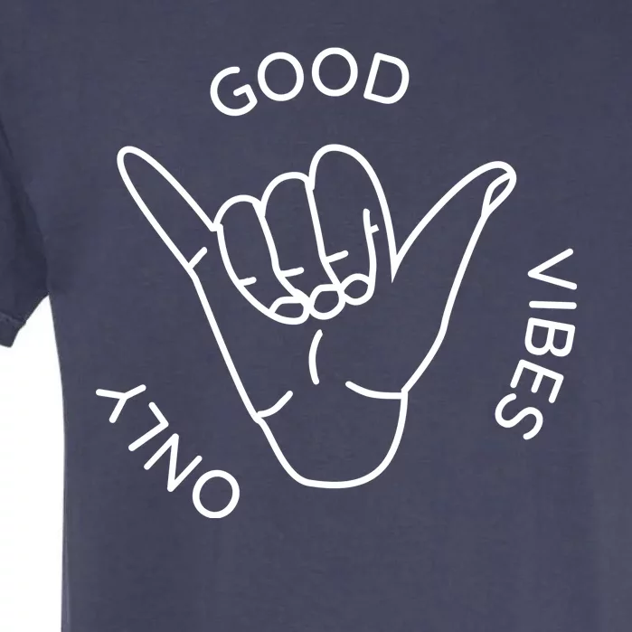 Good Vibes Only Gnarly Surfer Garment-Dyed Heavyweight T-Shirt