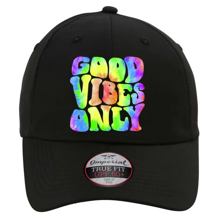 Good Vibes Only Trippy Colorful Vibing The Original Performance Cap