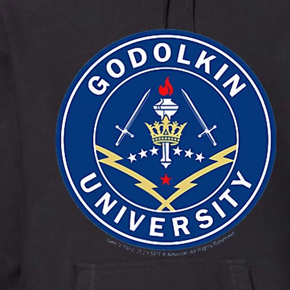 Gen V Pocket University Seal From The World Of The Boy Premium Hoodie