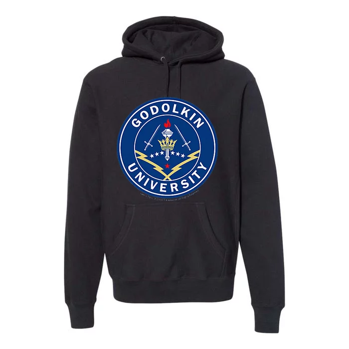 Gen V Pocket University Seal From The World Of The Boy Premium Hoodie