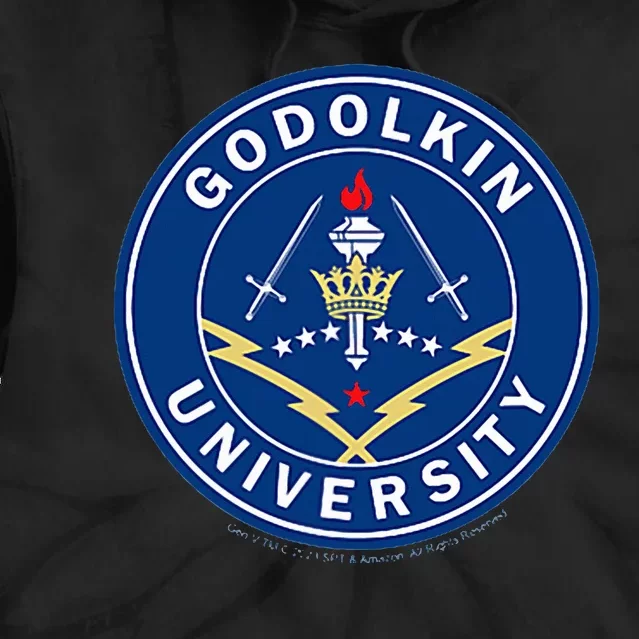 Gen V Pocket University Seal From The World Of The Boy Tie Dye Hoodie