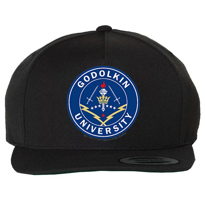 Gen V Pocket University Seal From The World Of The Boy Wool Snapback Cap