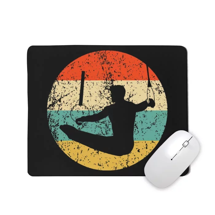 Gymnastics Vintage Retro Gymnast Mousepad