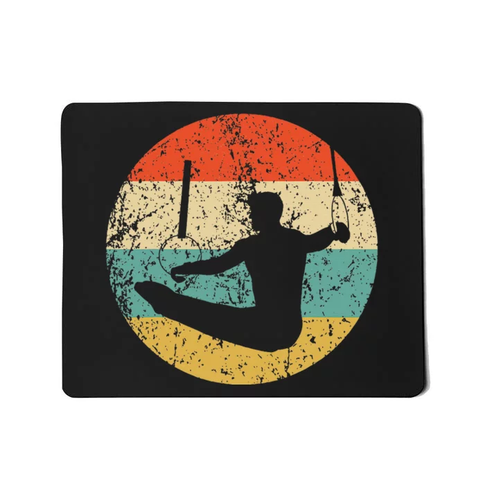 Gymnastics Vintage Retro Gymnast Mousepad