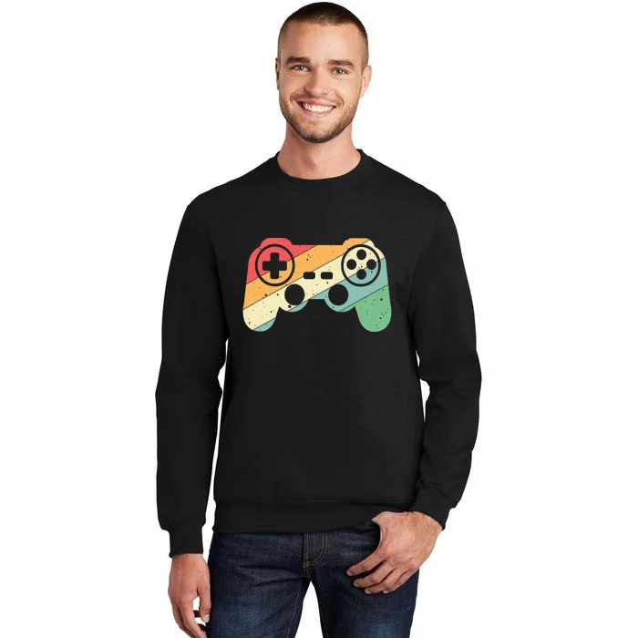 Gamer Vintage Retro Video Game Controller Gaming Sweatshirt