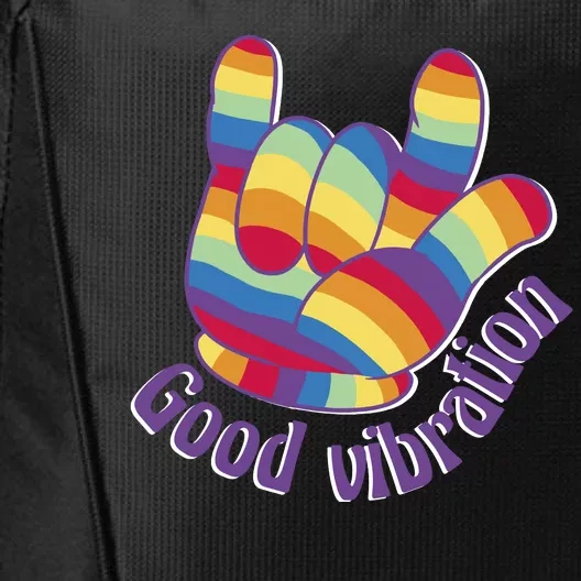 Good Vibration Rainbow City Backpack