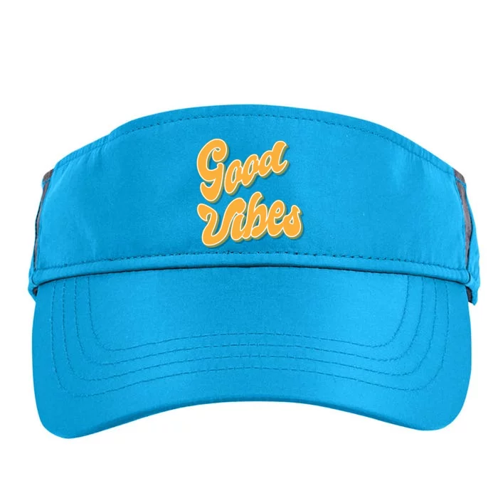 Good Vibes Retro Fun Adult Drive Performance Visor