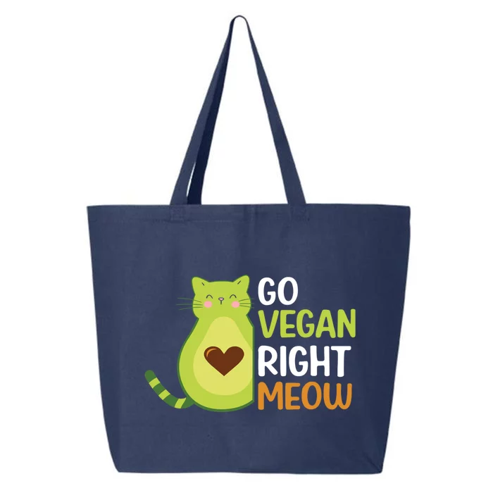 Go Vegan Right Meow Gift 25L Jumbo Tote